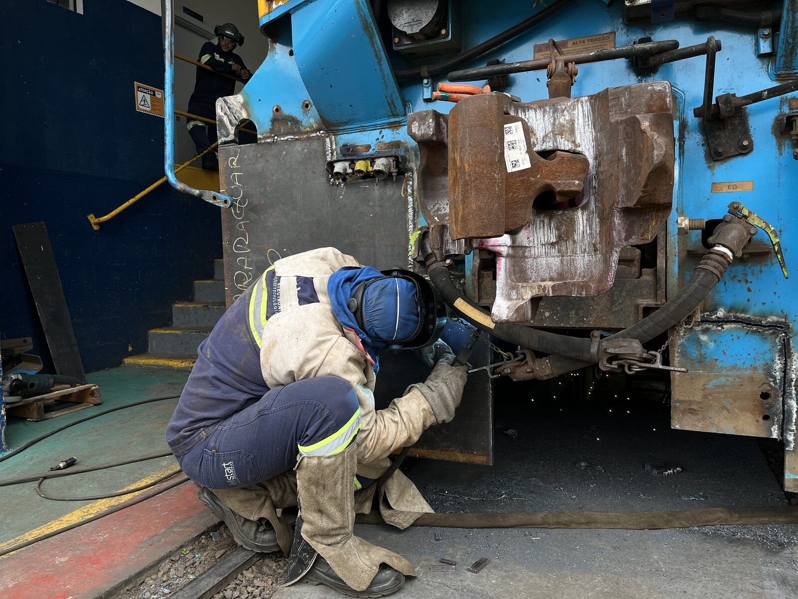 Estrutura metálica revitalizada pela Start tec